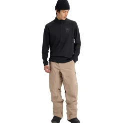 [ak] Helium Grid Technical Half Zip Fleece Top