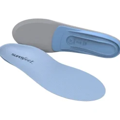 All-Purpose Support Medium Arch (Blue) Versatile Thin Casual/Walking Shoe Insoles