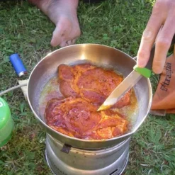 Alpine Fry Pan Stainless Steel Camp Skillet