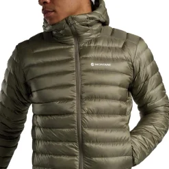 Anti-Freeze Hoodie Down Insulated Jacket