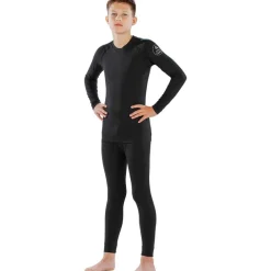 Bodyfit Boys Crew Neck Kids'; Crew Neck Long Sleeve Base Layer