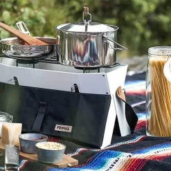Campfire Cookset Stainless Steel Camp Cookware