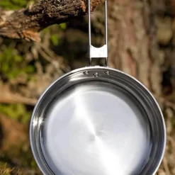 Campfire Cookset Stainless Steel Camp Cookware
