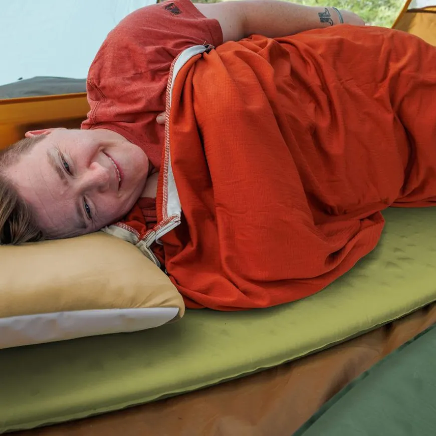 Camp Self Inflating Sleeping Mat Regular Rectangular Wide