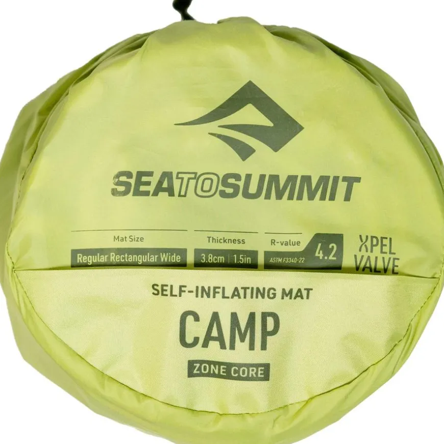 Camp Self Inflating Sleeping Mat Regular Rectangular Wide