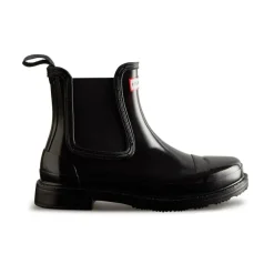 Commando Gloss Chelsea Boots