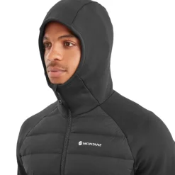 Composite Down Hooded Jacket