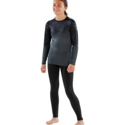Cozy Girls Jag Kids'; Crew Neck Long Sleeve Base Layer