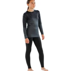 Cozy Girls Jag Kids'; Crew Neck Long Sleeve Base Layer