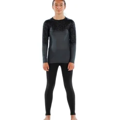 Cozy Girls Jag Kids'; Crew Neck Long Sleeve Base Layer