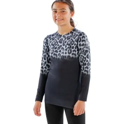 Cozy Girls Jag Kids'; Crew Neck Long Sleeve Base Layer