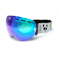 Diablo - White Polarised Ski Goggle + FREE low light lens