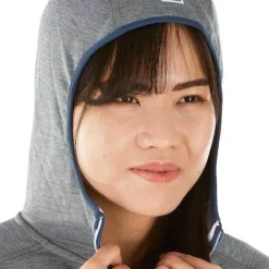 Fleece Light Melange Women's Zip Neck Fleece