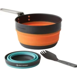 Frontier Ultralight Collapsible 1L One Pot 3 piece Cookware Set