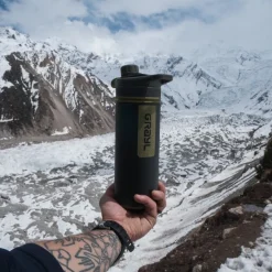 GeoPress Water Purifier Travel Filter Bottle