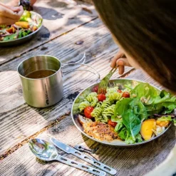 Glacier Stainless Ring Cutlery Set Camping Utensils