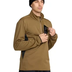 Gridlock Mock Neck Snowboard Fleece Pullover