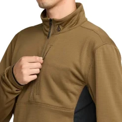 Gridlock Mock Neck Snowboard Fleece Pullover