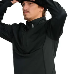 Gridlock Mock Neck Snowboard Fleece Pullover