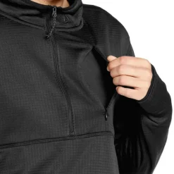 Gridlock Mock Neck Snowboard Fleece Pullover