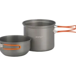 Hard Anodised Adventure Cook Kit 1 Person Lightweight Cookware