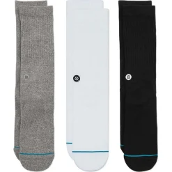 Icon 3-Pack Casual Crew Skate Socks
