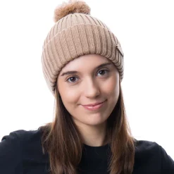 Kide Merino Wool Unisex Pom Pom Beanie