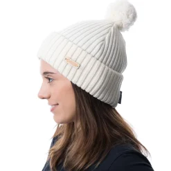 Kide Merino Wool Unisex Pom Pom Beanie
