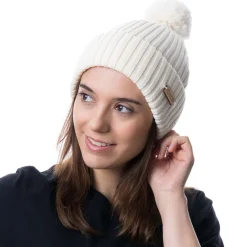 Kide Merino Wool Unisex Pom Pom Beanie