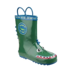 Kids' Puddle Waterproof Pull On Wellington Boots