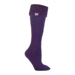 Ladies Thick Extra Long Knee High Thermal Wellington Boot Socks