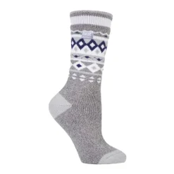 Ladies Thin Lightweight Patterned Casual Winter Warm Thermal Socks