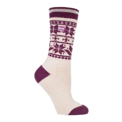 Ladies Thin Lightweight Patterned Casual Winter Warm Thermal Socks