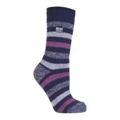 Ladies Twist Patterned Thick Winter Thermal Socks