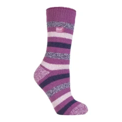 Ladies Twist Patterned Thick Winter Thermal Socks