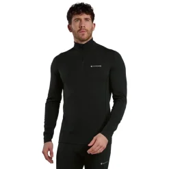 Men’s Malli Long Sleeve Zip Merino T-Shirt
