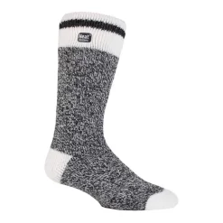 Mens Twist Patterned Thick Winter Thermal Socks