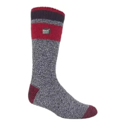 Mens Twist Patterned Thick Winter Thermal Socks