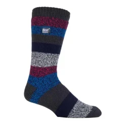 Mens Twist Patterned Thick Winter Thermal Socks