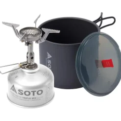New River Pot + Amicus Stove Camping & Hiking Cookset