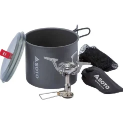 New River Pot + Amicus Stove Camping & Hiking Cookset