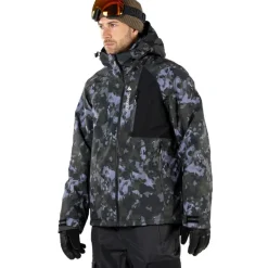 Orion 2.0 Camo Mens Ski and Snowboard Jacket