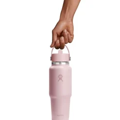 32 oz Wide Mouth Travel Bottle with Flex Straw Cap