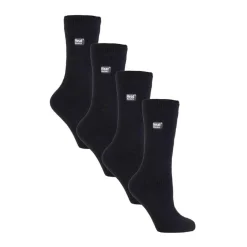 4 Pairs Ladies Ultra Lite Extra Thin 1.0 TOG Casual Thermal Socks