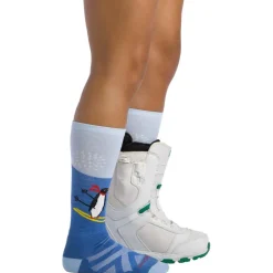 Penguin Peak Over the Calf Girls' Ski Socks