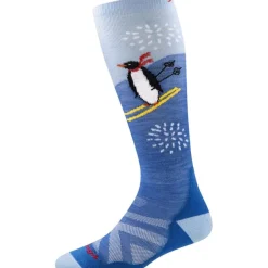 Penguin Peak Over the Calf Girls' Ski Socks