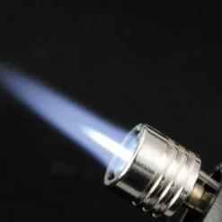 Pocket Torch + Refillable Lighter Wind-Resistant Lighter