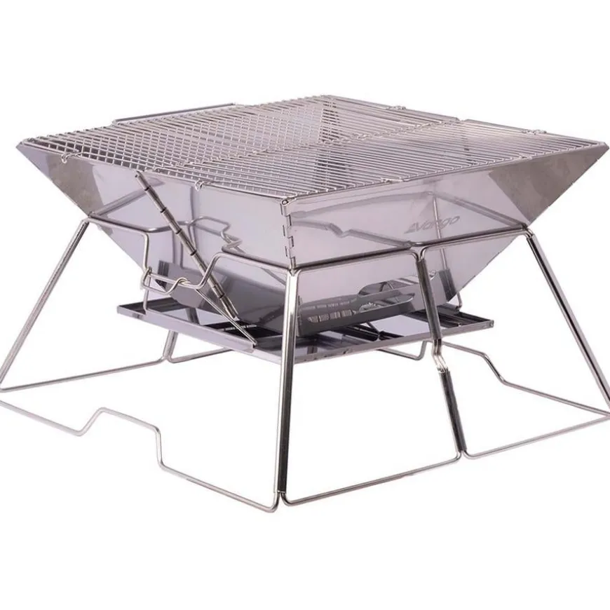 Ranger BBQ Fire Pit Portable Camping Appliance