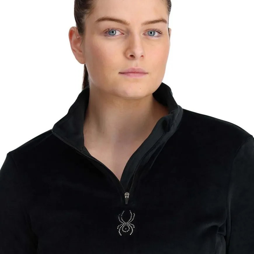 Shimmer Bug Women's Half Zip Pullover
