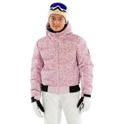 Venice Leopard Girls' Insulated Ski/Snowboard Jacket